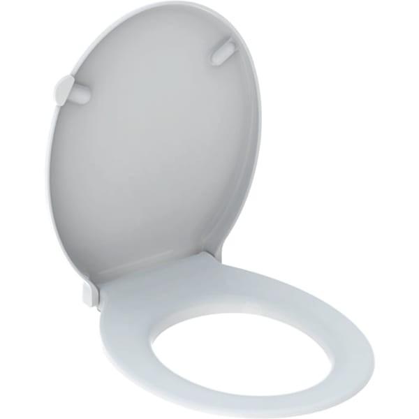 Geberit Renova Comfort WC-Sitz, barrierefrei antibakteriell, Befestigung von oben, 500679011 500679011