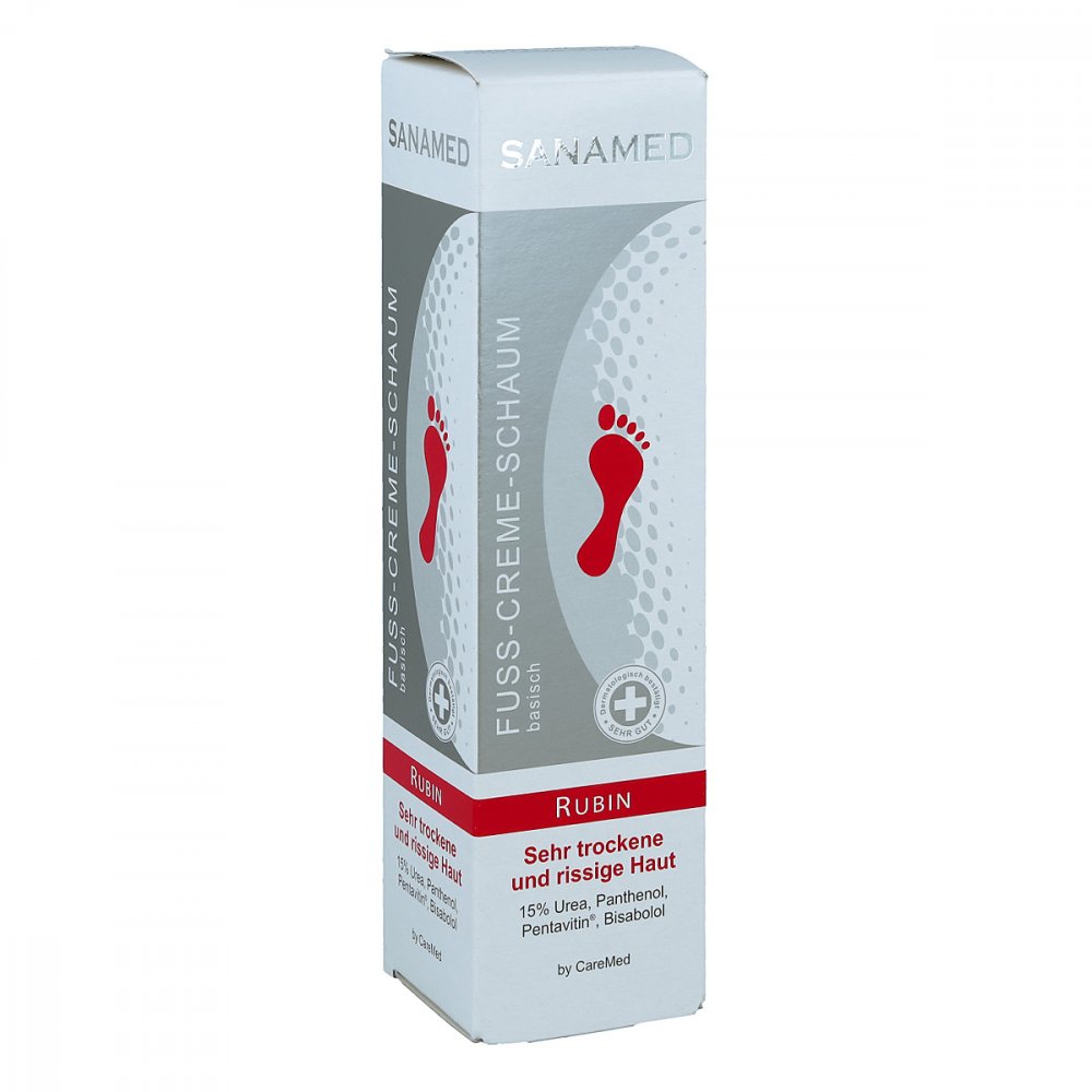 CareMed Products GmbH Rubin Sanamed Fuss-creme-schaum 09711197