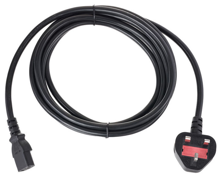 the sssnake Powercord UK C13 3m Black
