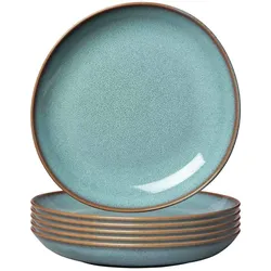 Villeroy & Boch Schale Lave 28 cm, 6 Stück, Blau, Schüssel + Schale, Blau