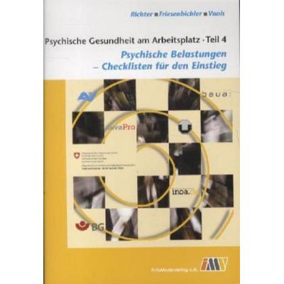 Checklisten für den Einstieg, Geheftet von Herbert Friesenbichler,Margot Vanis,Gabriele Richter, Infomedia, 978-3-935116-50-3