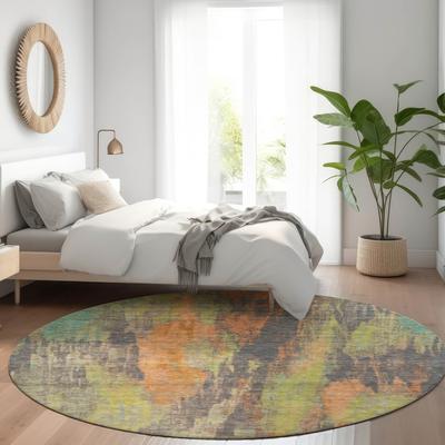 Addison Rugs Machine Washable Indoor/ Outdoor Abstract River Chantille Rug
