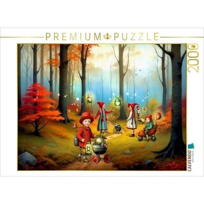 CALVENDO Puzzle Laternenumzug | 2000 Teile Lege-Größe 90x67cm Foto-Puzzle für glückliche Stunden