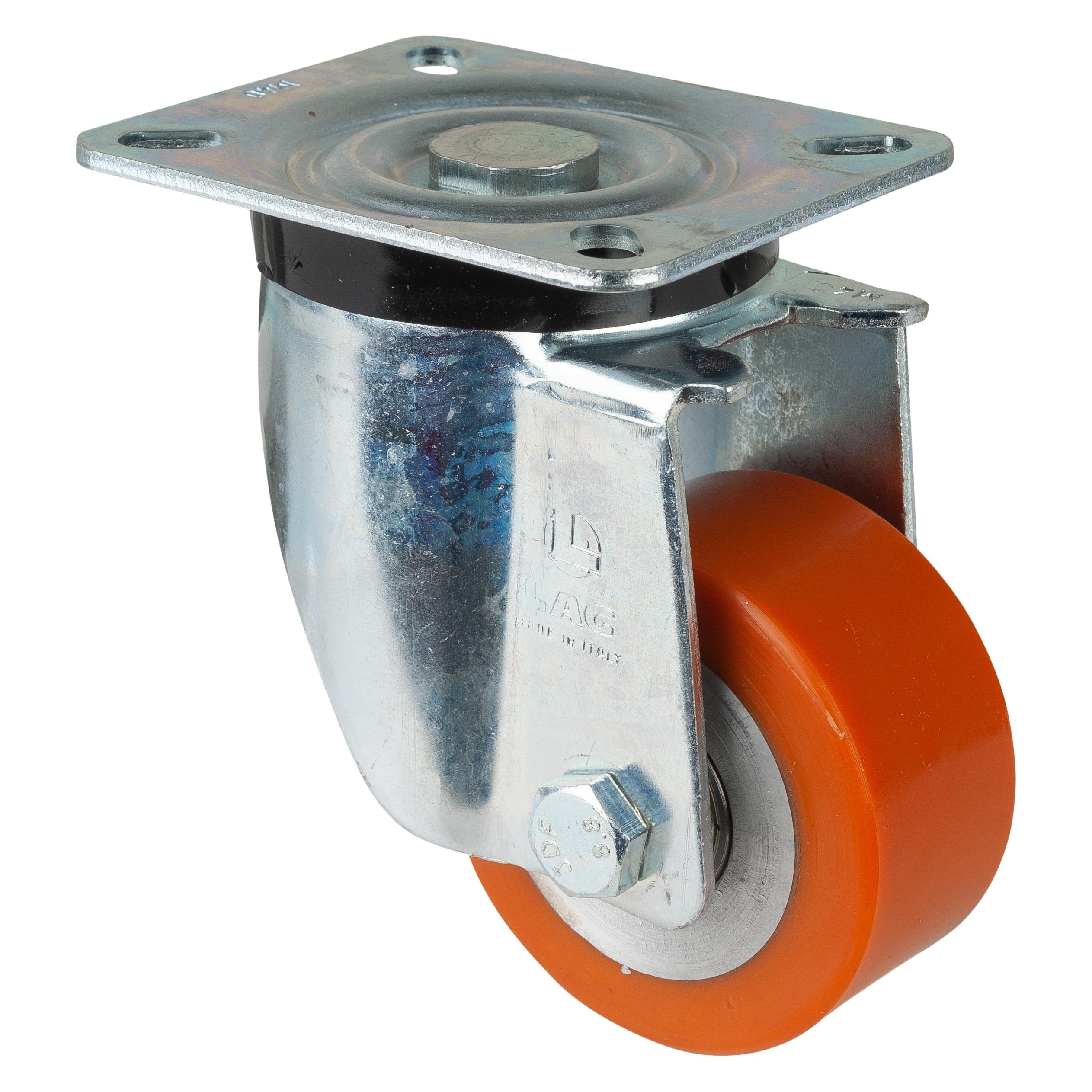 Magni Lenkrolle 80mm LG.K schwer verz Alu-Felge (228235)