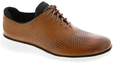 Cole Haan Zerogrand Laser Wingtip - Mens 7 Tan Oxford Shoes Medium