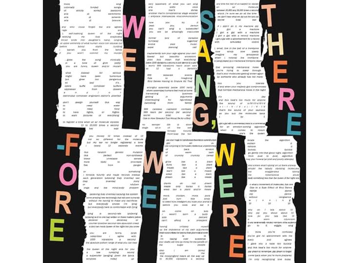 We Sang, Therefore We Were