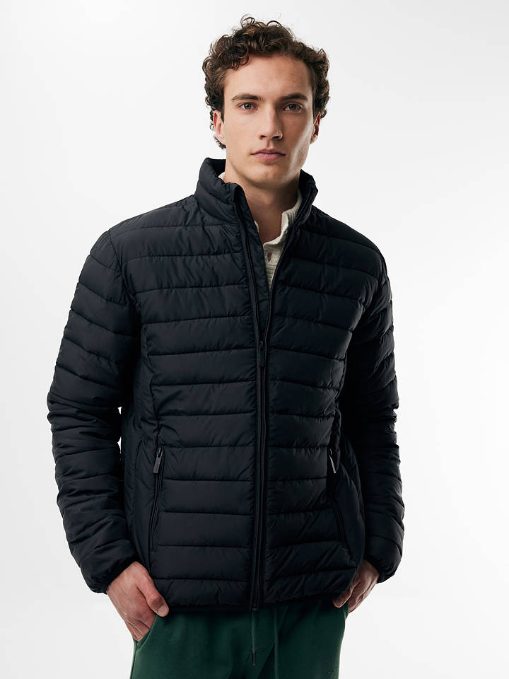 Mexx Steppjacke in Schwarz - XL