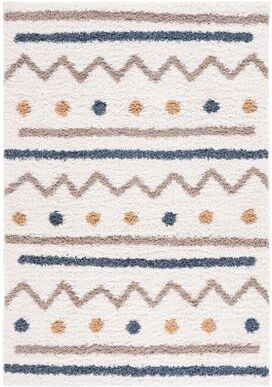 SAFAVIEH Calico Shag Rochel Boho 1.5-inch Thick Rug