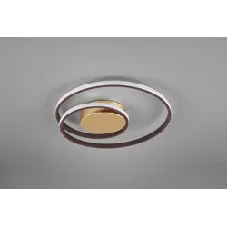 Trio R62911124 LED Decken- oder Wandleuchte Zibal 1x22w | 22200lm | 3000k - dimmbar, rost