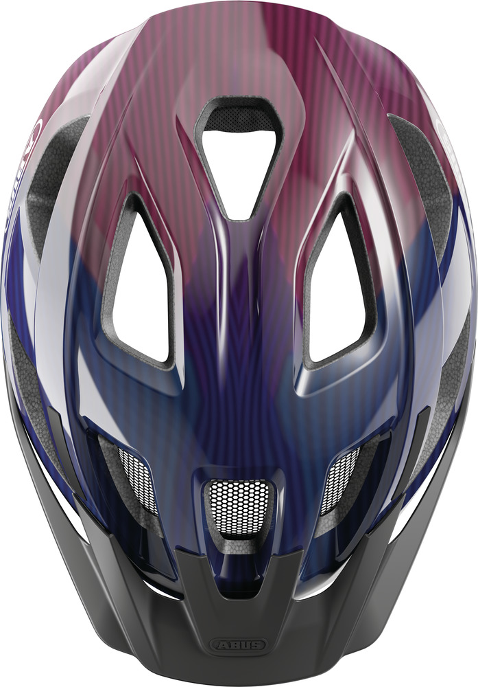 ABUS Helm ADURO 3.0 LED purple waves M 10041248-01