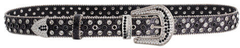 Gürtel "Strass", schwarz