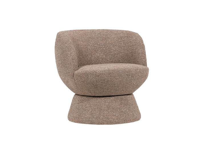 Drehbarer Design Sessel „Shuffle“ Braun Melange De Eekhoorn