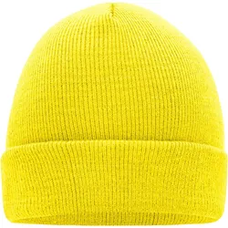 Myrtle Beach Unisex Strickmütze Beanie MB7500 yellow one size