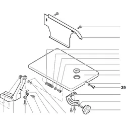 PROXXON 27090-39 Schraube für Dekupiersäge DSH/E 27090