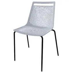 Ergonomischer Beratungstuhl Akami NA Perlgrau, Schwarz