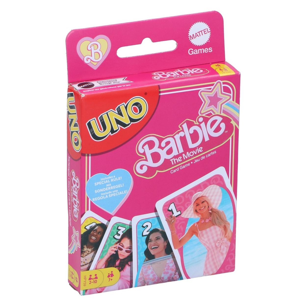 Mattel Kartenspiel UNO Barbie (Deutsch, 2 - 10 Spieler) (JHB17)