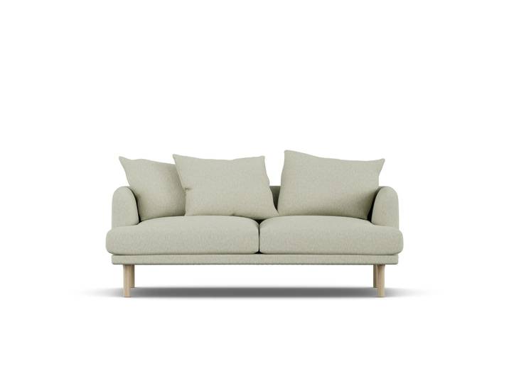 1898 Sjövik Sofa Luiza Beige 3981-Eiche weiß geölt, 2,5-sitzig