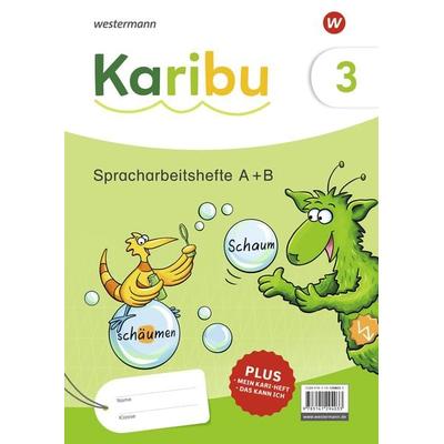 Karibu. Spracharbeitshefte 3 DS (Heft A + B) Verbrauch. Druckschrift, Taschenbuch von , Westermann Schulbuchverlag