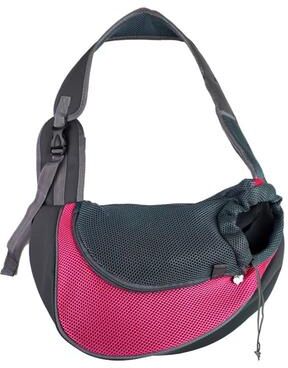 Uplifted Goods Pet Travel Carrier Sling Bag For Cats And Small Dogs rose s