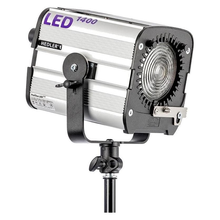 Hedler Profilux LED 1400, 5600K mit Fresnellinse, Dimmbar von 5-100% (Studioleuchte) (5060)