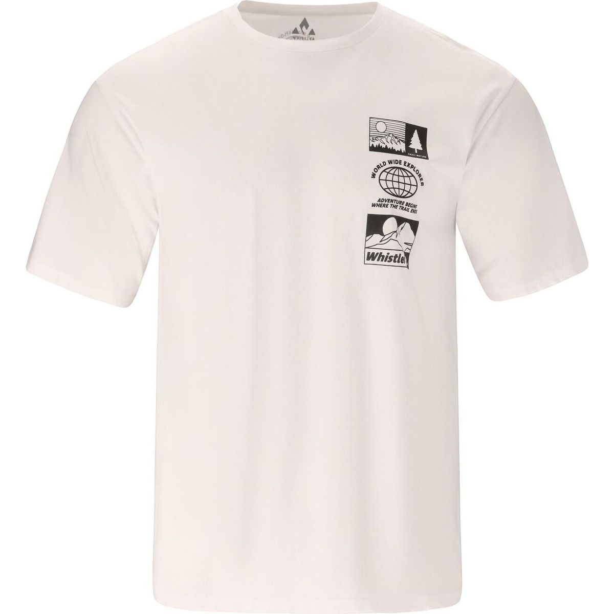 Whistler Arwen M S-S T-shirt white (1002) 2XL W261254-1002-2XL