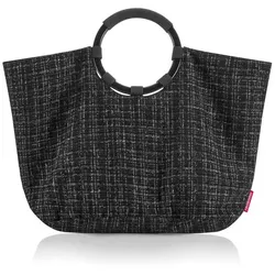 reisenthel Einkaufstasche Loopbag Hobo Polyester Bouclé Black