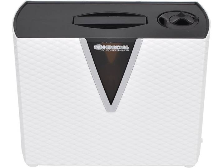 Luftbefeuchter SONNENKÖNIG Liverpool, Auto-Stop, 0.3L/h, 3.5L Tank, mit Entkalkungspatrone , weiß, B:35cm H:27cm T:20cm, Luftbefeuchter, Luftbefeuchter, Wasserstandanzeige