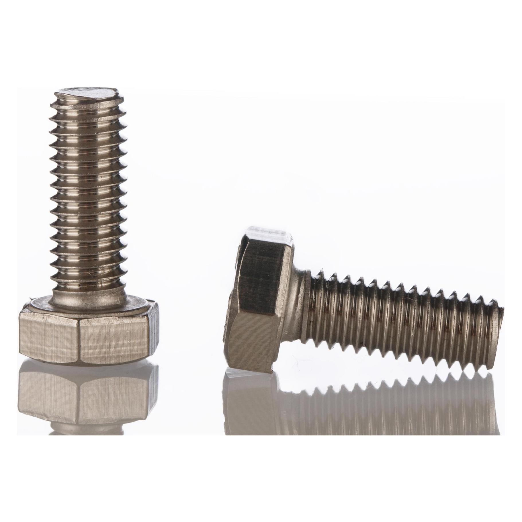 RS PRO Schrauben Sechskant A2 M8x20mm (50 Schrauben pro Stück) (520201)
