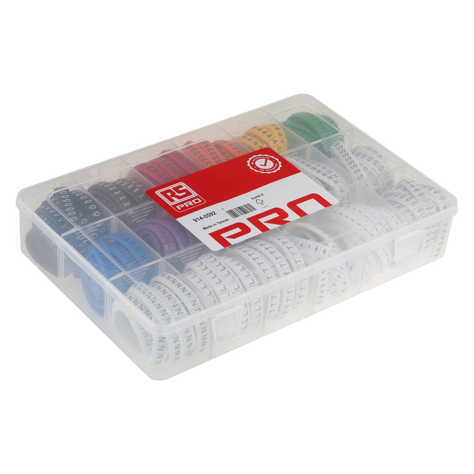 RS PRO PVC Kabelmarkierungskit (9140592)