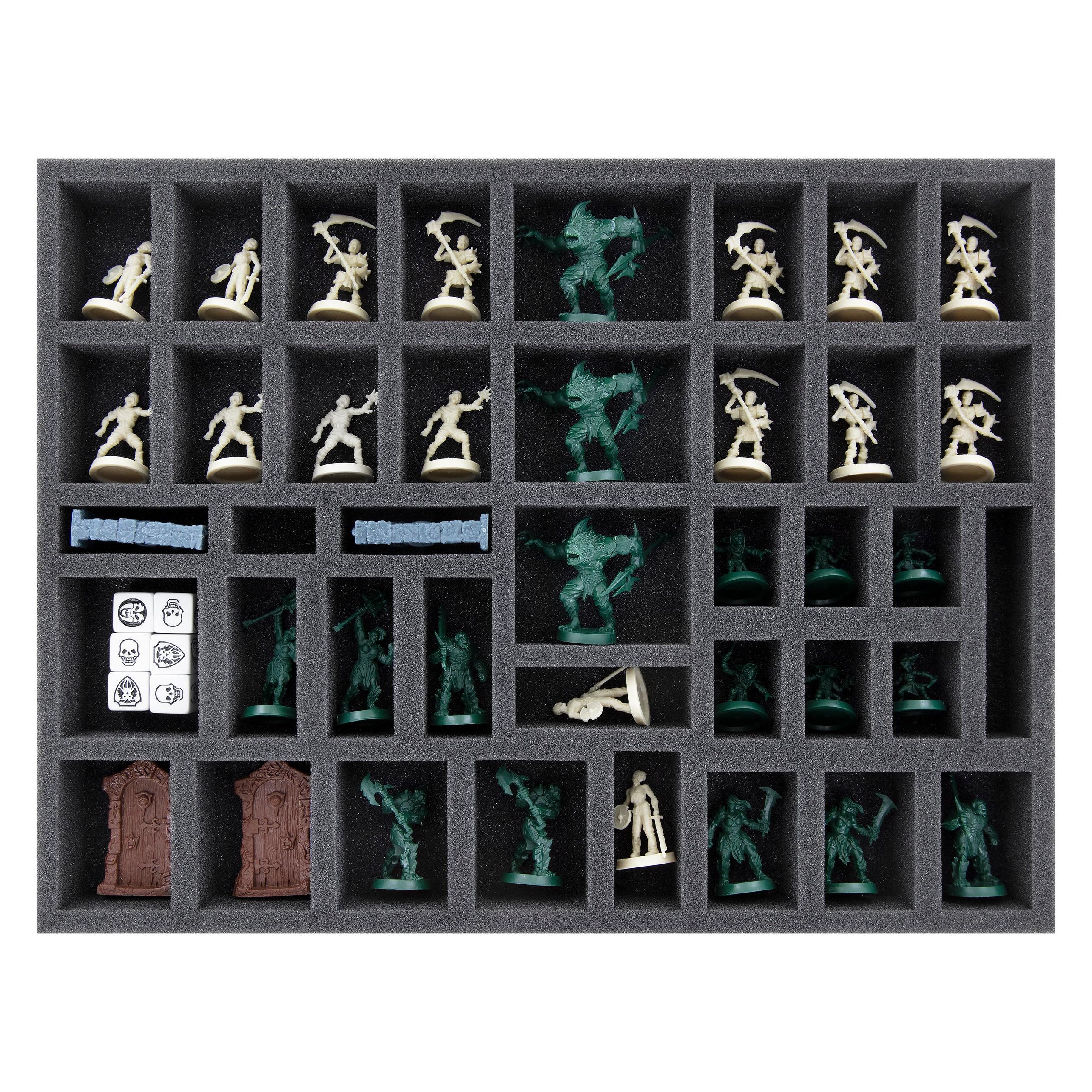 Feldherr HB040A001 - Schaumstoffeinlage für HeroQuest (2021): Die Bastion Kellars (Schaumstoff) (HB040A001)