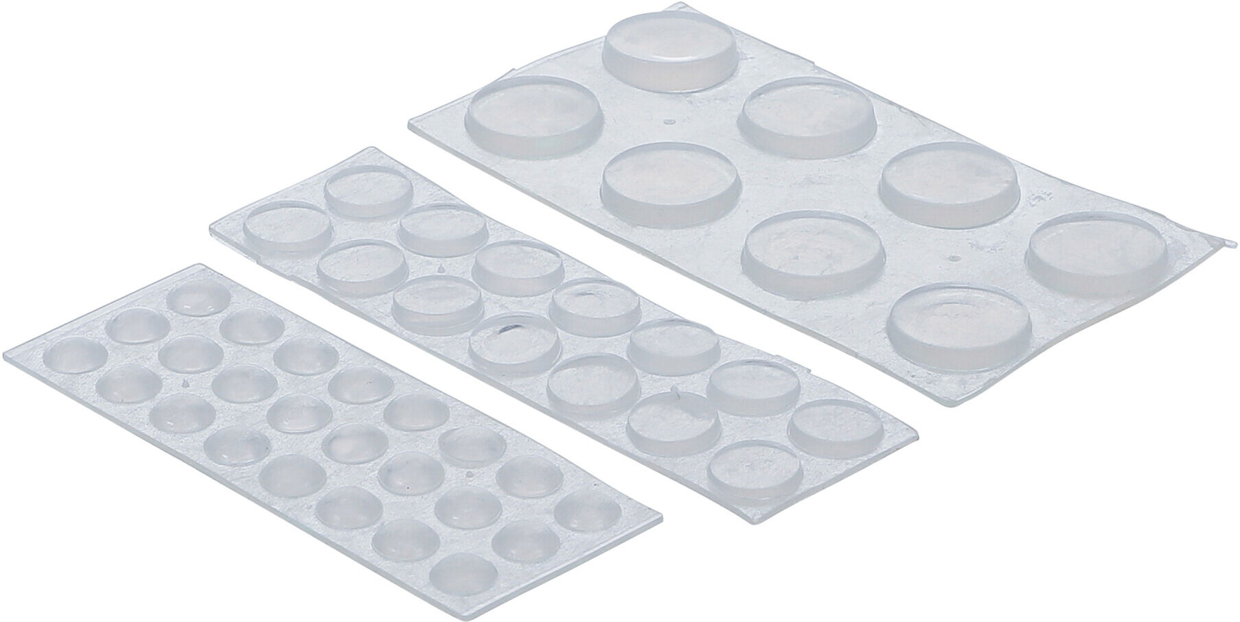 BGS Do it yourself Elastikpuffer-Satz transparent 46-tlg. (80866)
