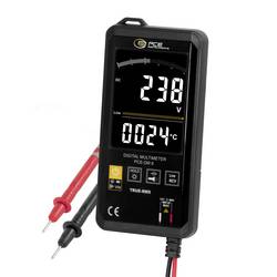 PCE Instruments Digitalmultimeter PCE-DM 6 True RMS Umgebungstemperatur automatisch manuell LCD groß Touch-Tasten