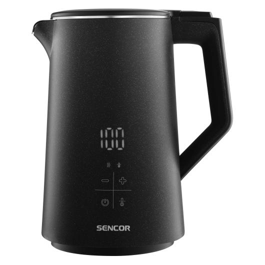 Sencor SWK 0600BK Elektriska tejkanna ar temperaturas kontroli 1.7L 2200W SWK 0600BK (8590669383115) (1.70 l) (SWK 0600BK)