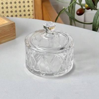 Perfect Picks Market Elegant Glass Dessert Cups With Lids Premium Ice Cream Serving Bowls For Pudding & Yogurt diamond