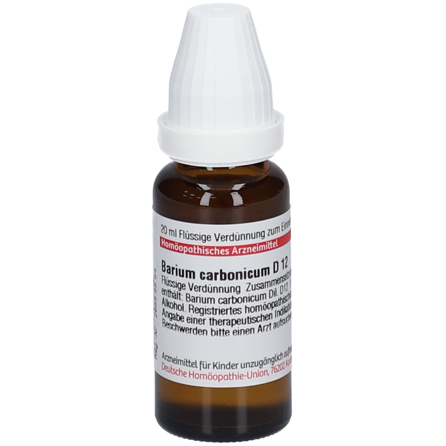 Barium Carbonicum D 12 Dilution 20 ml