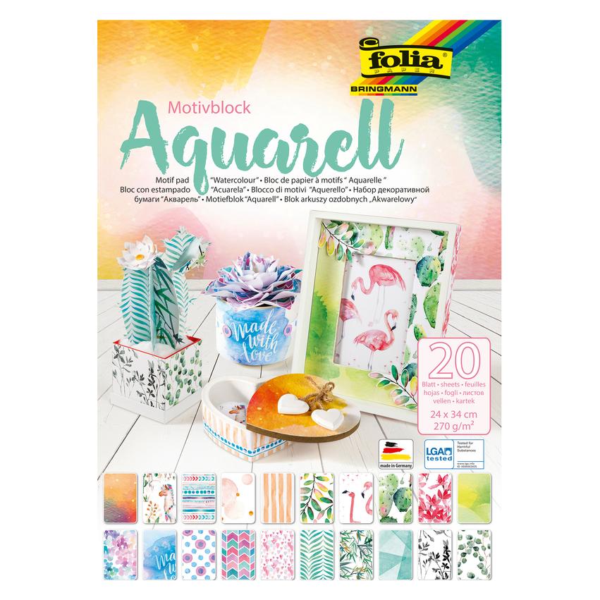 Folia Motivkartonblock (270 g/m², 1x) (48749)