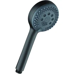 KLUDI LOGO Handbrause 3S, 6830039-00, Farbe: Mattschwarz