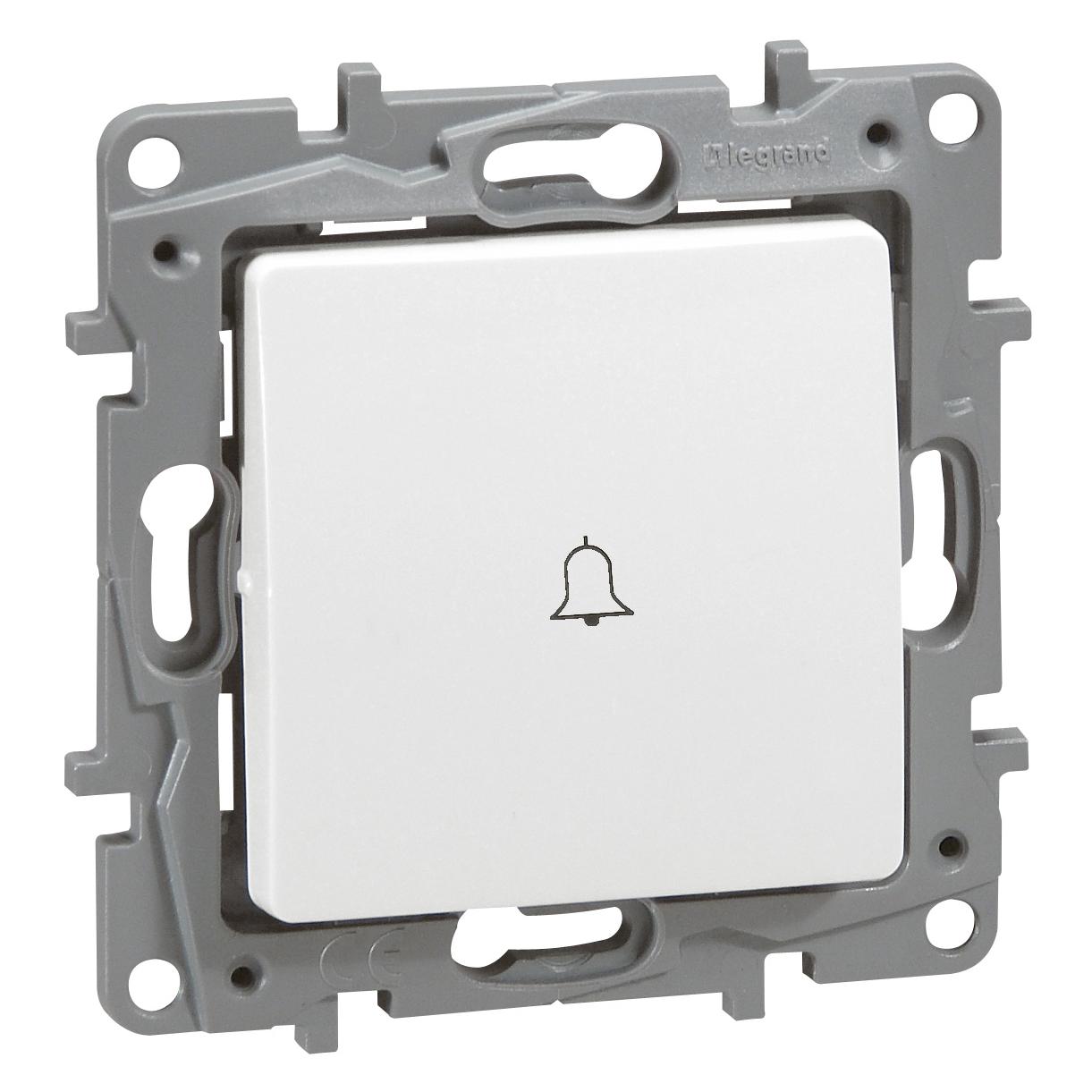 Legrand Niloe Taster Schliesser 664515 beleuchtet inkl. LED Beschriftung mit (664515)