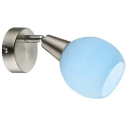 RGB LED Wand Lampe Leuchte Metall Fernbedienung Spot Beweglich Schlaf Zimmer