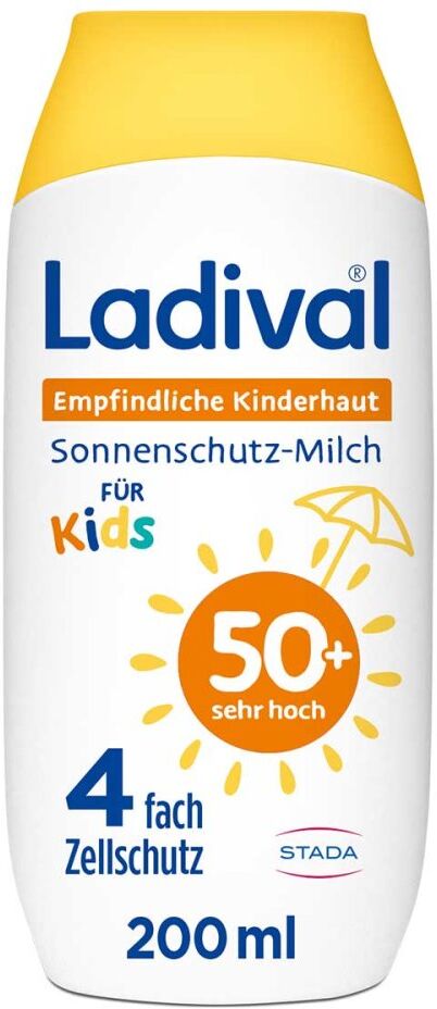 Ladival Empfindliche Kinderhaut Sonnenschutz-Milch LSF 50+ 200ml