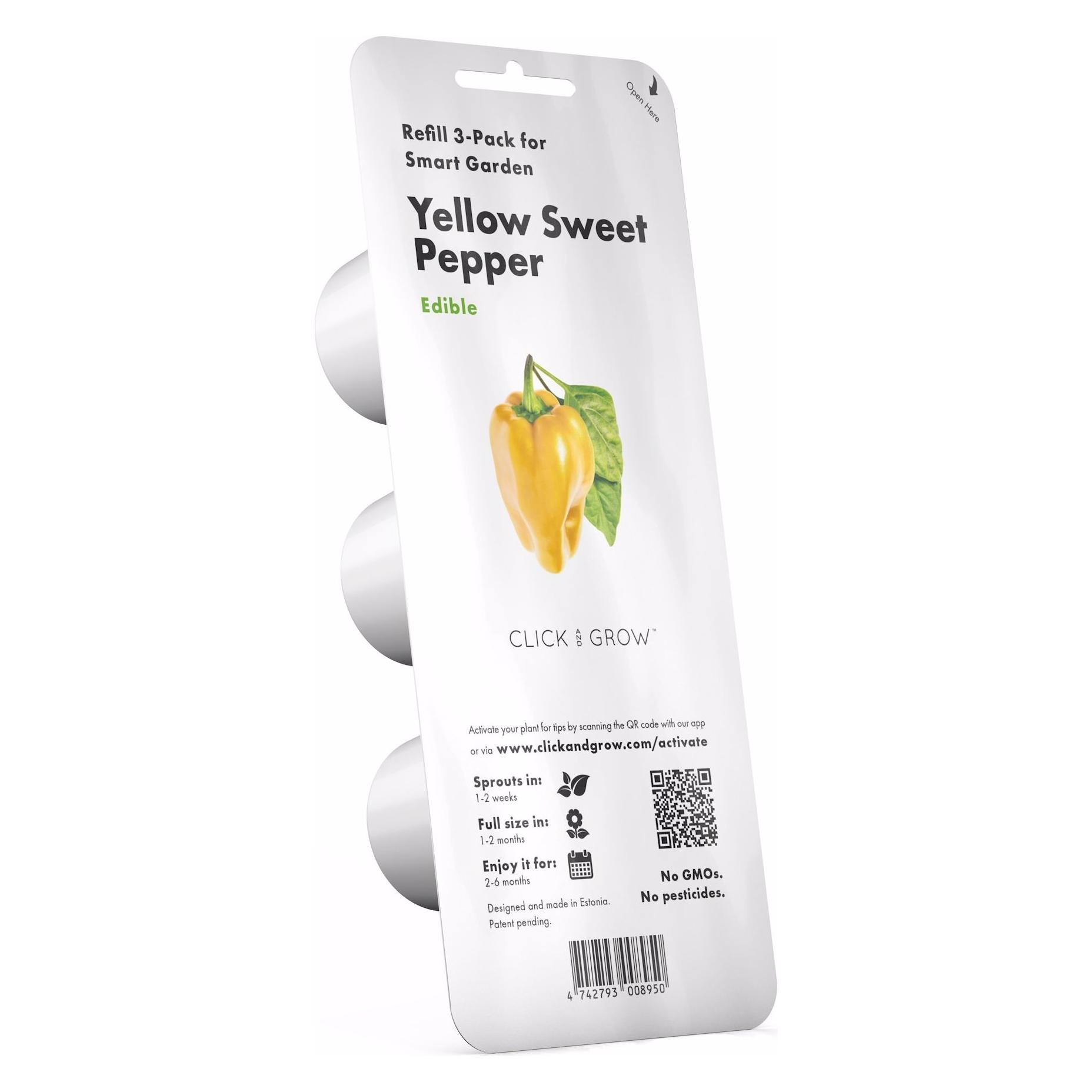 Click and Grow Yellow Sweet Pepper (Gemüsesamen) (SGR53X3)