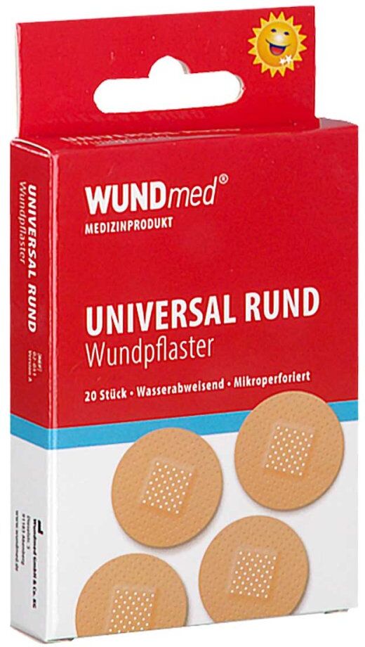WUNDmed Wundpflaster 2,5 cm rund 20stk