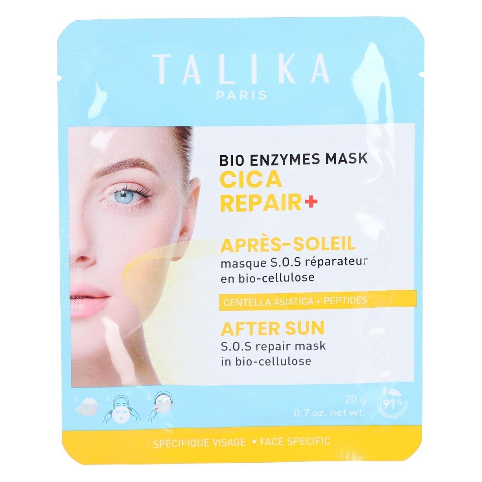 Talika Facial Care Cica Repair After Sun Bio-Enzyme Mask (20 ml) (13883)