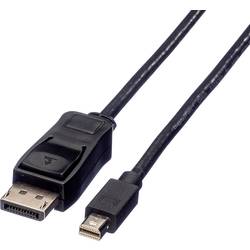 VALUE DisplayPort Kabel, DP ST - Mini DP ST, schwarz, 1 m 11.99.5634