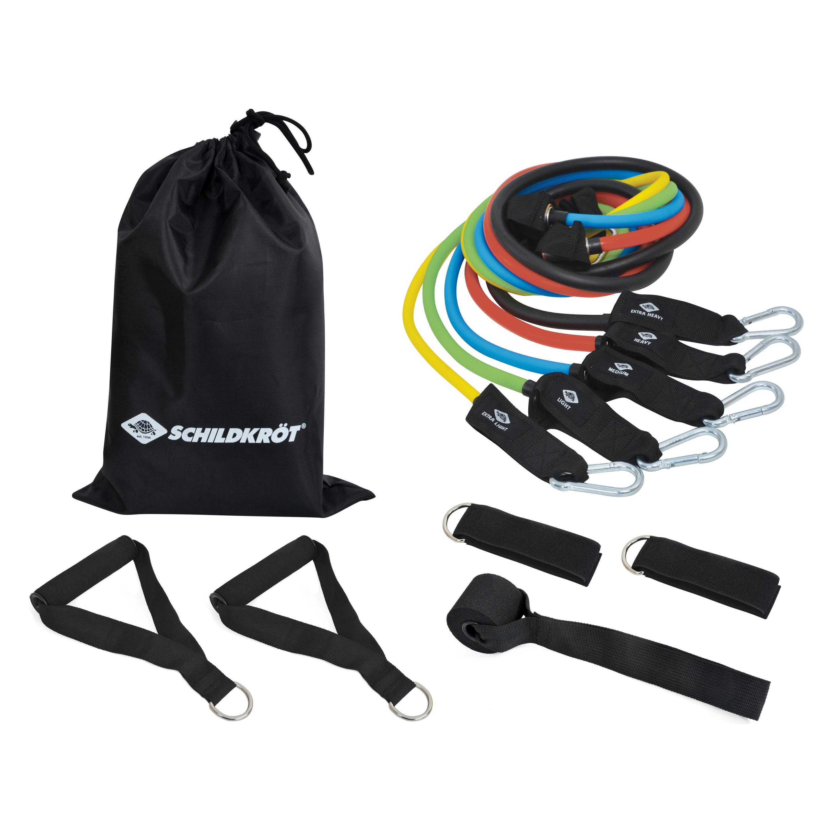 Schildkröt Expander Resistance Tube (1.20 m, Extra Leicht, Leicht, Mittel, Stark) (960125)