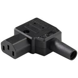 Martin Kaiser 890/sw Kaltgeräte-Steckverbinder Stecker, gewinkelt 10 A Schwarz 1 St.
