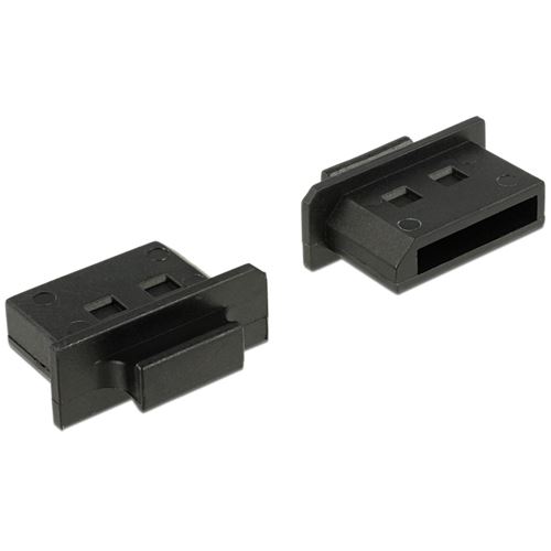 Delock Staubschutz für Displayport-Buchse m.Griff 10St. schwarz