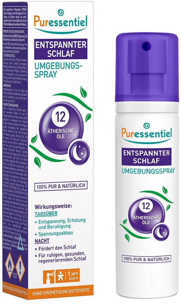 Puressentiel entspannter Schlaf Umgebungsspray 75 ml Spray