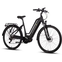Quantum Sport Lady 10 Gang Bafang Mittelmotor Scheibenbremsen
