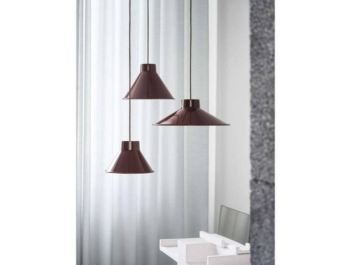 Top Pendelleuchte Ø21 Deep Red - Muuto - Esszimmer - Design - Metall